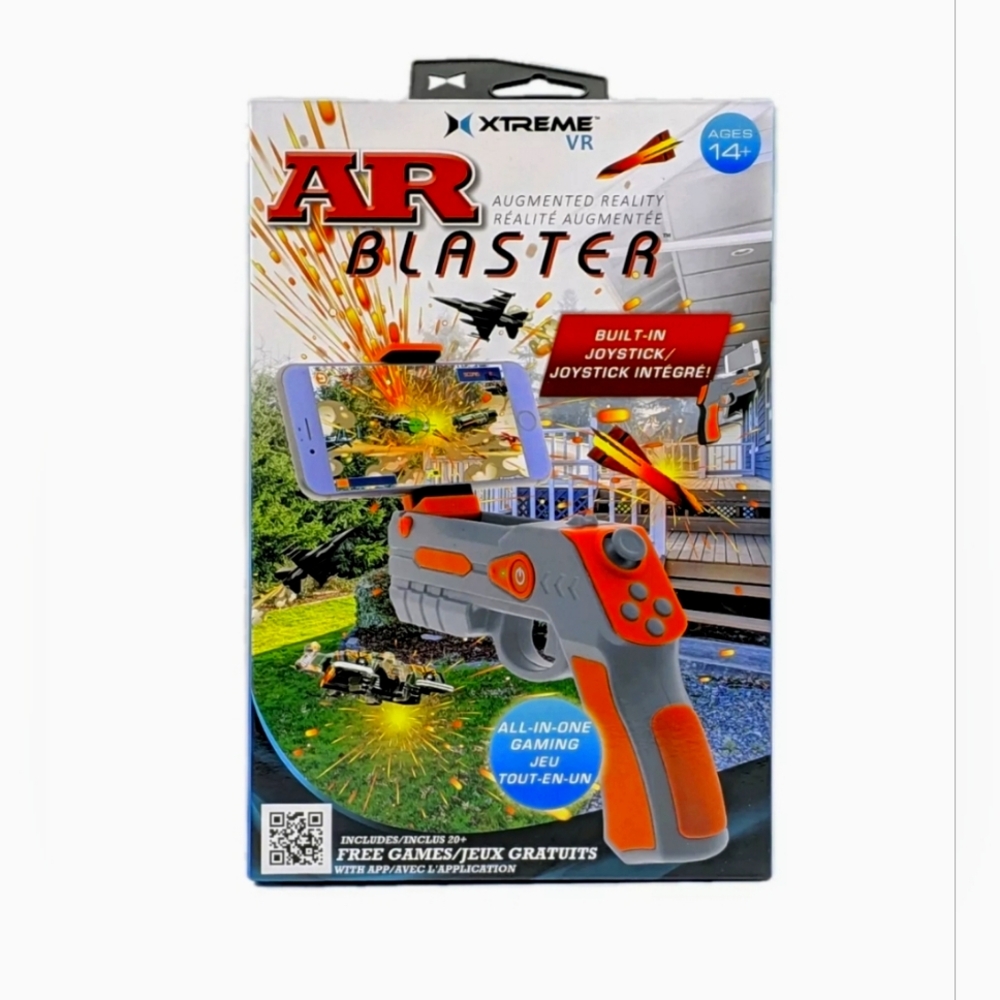 🆕️Xtreme VR Reality Blaster Builtin Joystick Bluetooth Control Free Game